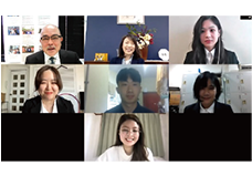 2021年度奨学生オンライン「顔合わせ」