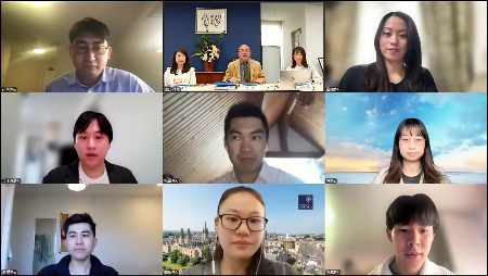 ビデオ通話画面