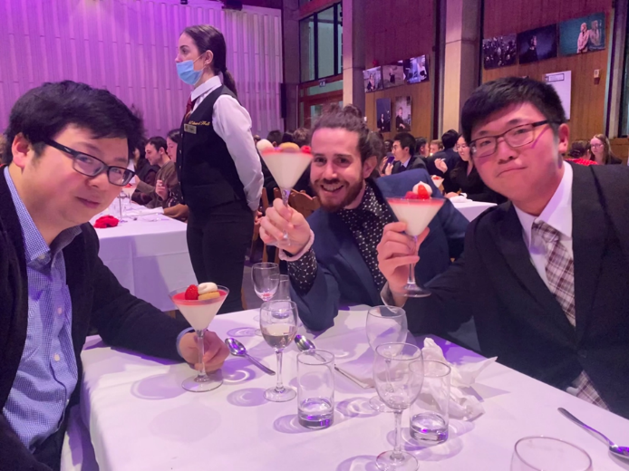 オックスフォードのフォーマルディナーでの一枚