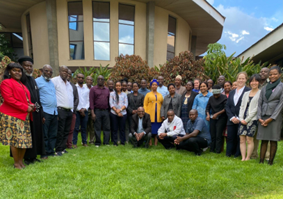 2023年3月、ケニアにて開催したワークショップの集合写真