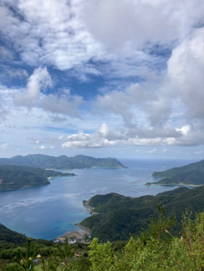 大学と一緒に行った奄美大島。