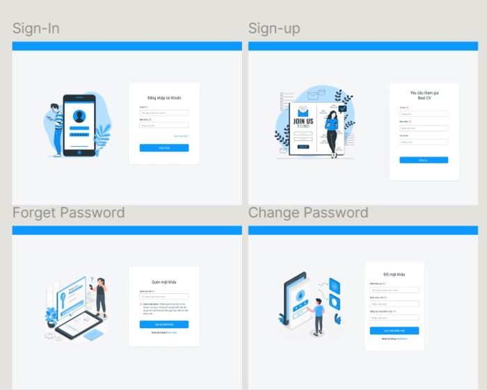 ウェブアプリケーションの画面