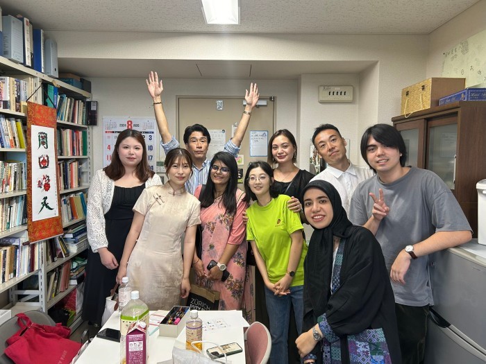 論文の執筆でいつもアドバイスやアイディアをいただいた研究室の仲間たち