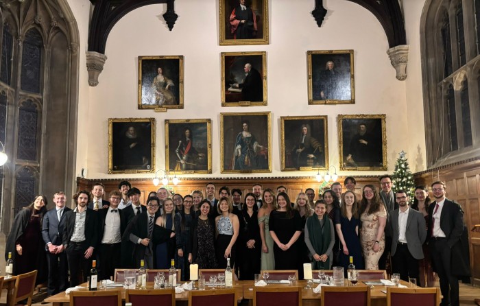 DPIRの博士課程1年生歓迎ディナー